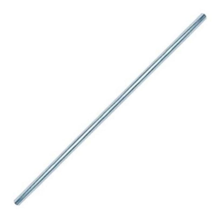 Galvanised steel antenna mast 1.8m tall 25mm diameter Galvanised steel antenna mast 1.8m tall 25mm diameter