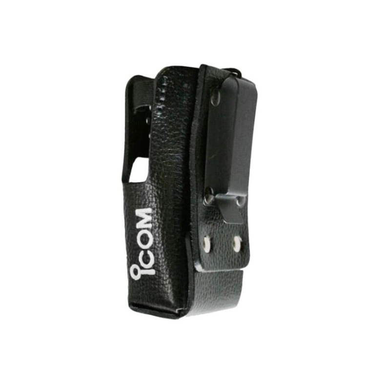 icom lc-2000c lc2000c leather case with belt clip icom lc-2000c lc2000c leather case with belt clip