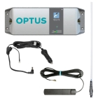optus mobile phone booster with allround white antenna