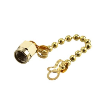 SMA Weatherproof Dust Cap With Chain