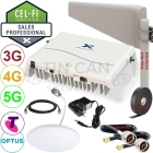 Cel-Fi G51 5G In-Building Mobile Phone Repeater Kit + RFI 11dBi Enclosed LPDA + Ceiling Antenna