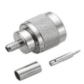 pulse n-88 n type to rg58 lmr195 xcoaxial cable connector