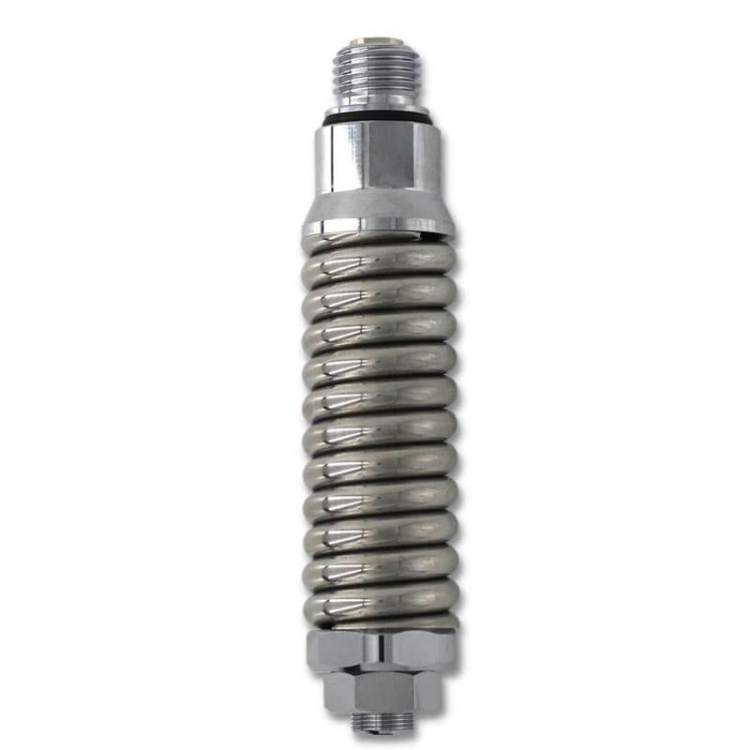 RFI CDQ Spring Base Extra Heavy Duty Chrome 5m Cable SMA Male Connector